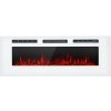 Klarstein Galeras, elektrický nástenný a vstavaný krb, 1800 W, LED, 3 farby, časovač (GDW24-Galeras127W)