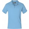 PROMODORO 4001 / Pánska polokošeľa z prstencovej bavlny - alaskan blue 5XL