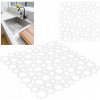 Podložka DO DREZU mriežka ochranná gumová kuchynská vložka biela 28 cm