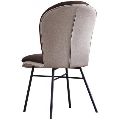 Kondela Jedálenská stolička, hnedá/béžová, KIMEA 0000297881