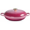 Le creuset Signature profi panvica s poklopom 30cm Farba: Berry
