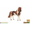 Kůň domácí Shetlandský pony zooted plast 12cm v sáčku