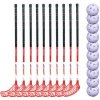 MPS Wildstick 30 set červená, 100cm (=110cm), 7x ľavá + 3x pravá, (15 a viac rokov)