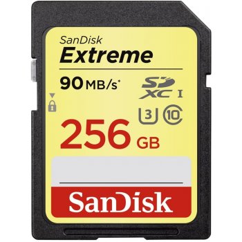 SanDisk Extreme SDXC 256GB UHS-I U3 SDSDXNF-256G-GNCIN