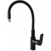 Arttec Umývadlová batéria s ohybným ramienkom COLORADO čierna matná/chróm, Farba: čierna matná/chróm, Rozmer: 1/2'' CO119.5/11CMATC