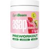 GymBeam ASAP Pre-Workout rozpustný nápoj na podporu športového výkonu príchuť Strawberry Kiwi 425 g
