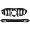 KITT Rear Diffuser with Exhaust Tips and Central Grille Black suitable for Mercedes E-Class C238 AMG Sport Line (2016-up) E53 Design