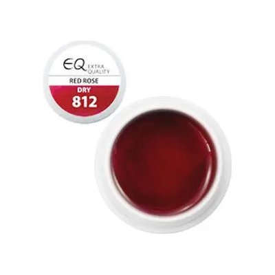 EBD Farebný UV gél lak na nechty 812 Red Rose 5 g