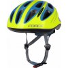 přilba FORCE LARK dětská, fluo-modrá Velikost: S