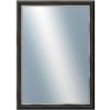 DANTIK - Zrkadlo v rámu, rozmer s rámom 50x70 cm z lišty Anversa čierna AG (3150)