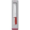 Victorinox SwissClassic Santoku nôž 17 cm - červený 6.8521.17G