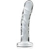 Icicles Number 62 Hand Blown Glass Massager - Sklenené Dildo