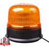 LED maják, 12-24V, 24xLED oranžový, magnet, ECE R65