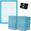 Purlov 21600 Tréningové absorpčné podložky pre psov 60 x 60 cm, 50 ks + bonus