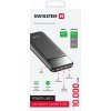 Swissten Power Line II 10000 mAh čierna