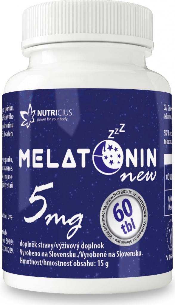 Nutricius Melatonín 5 mg 60 tabliet od 7,74 € - Heureka.sk