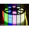 HIBRIGHT RGB Led pásik 1m, SMD5050, 60led/m, 14,4W, IP68, 230V, vodotesný