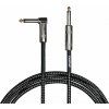 Cascha Standard Line Guitar Cable Čierna 6 m Rovný - Zalomený