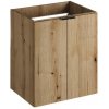 ArtCom Skrinka pod umývadlo NOVA Oak 82-50-2D | 50 cm s dvierkami