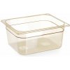 GN 1/2 kontajner, odolný voči vysokým teplotám, HENDI, GN 1/2, 4L, Priehľadná, 325x265x(H)65mm
