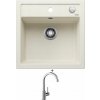 Blanco DALAGO 5 biela soft s excentrom 527061 + Blanco MIDA chróm 517742