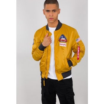 Alpha Industries MA-1 LW MISSION TO MARS bunda pánska wheat žltá od 129,9 €  - Heureka.sk