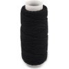 Pružné nite 25 m - čierna