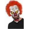 Maska na tvár Smiffy's SF44745 latexová klaun biela
