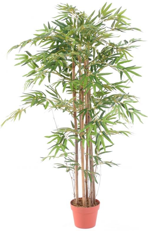 Umelý Bambus strom - prírodné kmene, 145cm