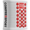 Compressport Sweatbands 3D.Dots White/Red UNI Bežecké na ruky