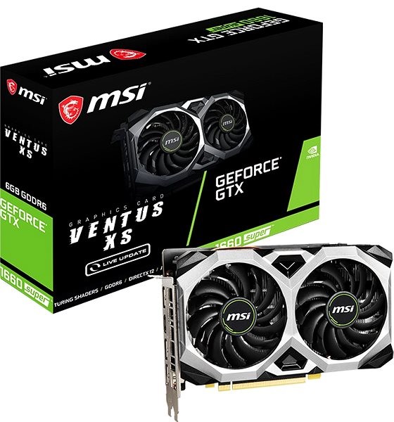 MSI GeForce GTX 1660 SUPER VENTUS XS od 209,9 € - Heureka.sk