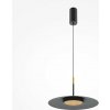 MAYTONI MOD041PL-L15B3K1 Závesné LED svietidlo EI 230V, 12W, 3000K, 500lm, IP20, 35cm, čierna