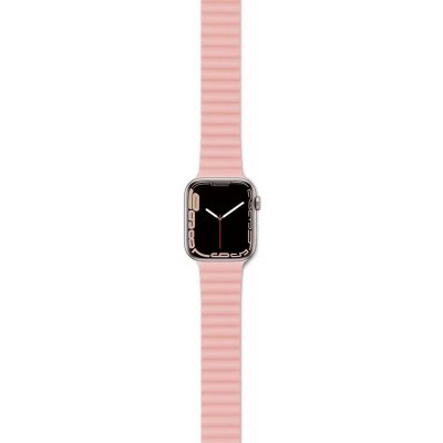 EPICO magnetický pásik pre Apple Watch 42/44/45 mm – SIVÁ/ružová, 63418101900003