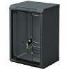 10'' rack jednodielny 4U/260 TRITON čierny dvere sklo RBA-04-AS3-BAX-C1