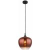 GLOBO 15548HG MAXY závesné svietidlo D240mm 1xE27 čierna, medená