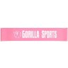 Gorilla Sports Fitness guma 10 lb, ružová
