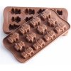 Silikónová forma na čokoládu Roboty 21x11cm