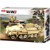 Sluban WWII M38-B0695 Německý polopásový tahač - Half Track