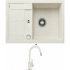 Blanco METRA 45 S Compact biela soft + excentrické ovládanie + Blanco MIDA-S biela soft 526968