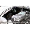 Deflektory na Ssangyong Rexton od 2017 (+zadné)