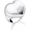 Thomas Sabo TR2471 001 21 Bold Silver Ring in Heart Shape Ladies