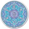 Mandala okenná nalepovacia - Lotusový Ohm