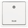 Tlačidlo ABB 3553-93289B1 Classic s orientačnou kontrolkou biele