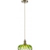 Markslöjd 109177 - Závesný luster na kábli KURAGE 1xE27/40W/230V mosadz/dymovo zelená 109177 + záruka 3 roky zadarmo