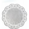 Wimex Dekoračná krajka (PAP) okrúhla biela O28cm (100 ks)
