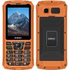 EVOLVEO StrongPhone Z6, vodotesný odolný Dual SIM telefón, oranžová