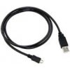 C-Tech CB-USB2M-20B USB 2.0 AM/Micro, 2m, černý