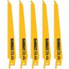 DeWALT DT2359 Bimetalové pílové listy na drevo s klincami a plast, 152mm 5ks