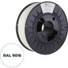 C-TECH Tisková struna (filament) PREMIUM LINE, PETG, dopravní bílá, RAL9016, 1,75mm, 1kg