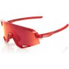 100% Slendale - Campari Translucent Red - HIPER Fire Red Mirror Lens